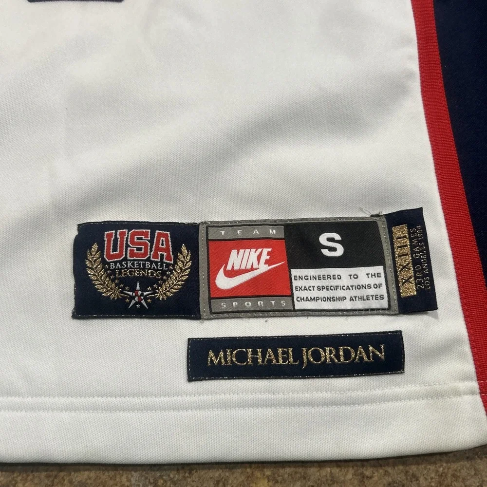 Michael Jordan NIKE - 1984 TEAM USA OLYMPIC JERSEY - Size S - !!!RARE!!!